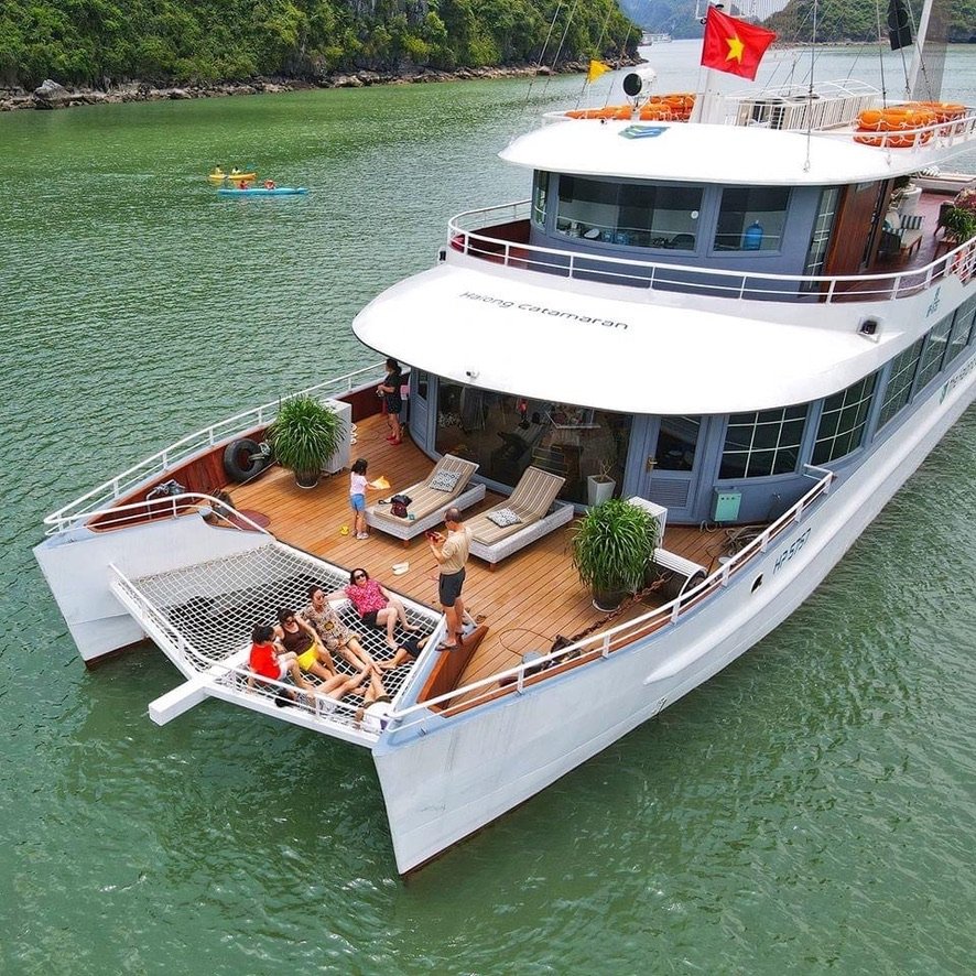 catamaran cruise vietnam